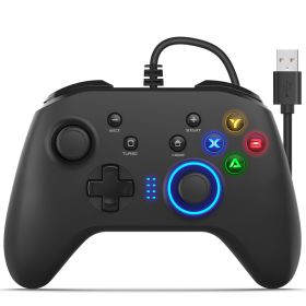 Wired Gaming Controller;  Joystick Gamepad with Dual-Vibration PC Game Controller Compatible with PS3;  Switch;  Windows 10/8/7 PC;  Laptop;  TV Box;