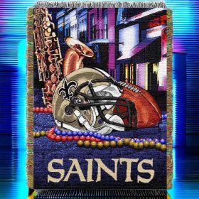 NFL 051 Saints Home Field Advantage Tapestry