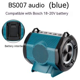 Bluetooth Speaker For Dr Mutian Dewei Mivoch Electric Tools (Option: BS007 speaker-TypeC)