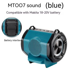 Bluetooth Speaker For Dr Mutian Dewei Mivoch Electric Tools (Option: MT007 speaker-USB)