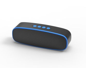 Bluetooth Speaker Portable Mobile Phone Wireless Car Player (Color: Blue)