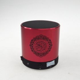 Handheld Speaker Easy And Portable Wireless Card Small Speaker (Color: Red)