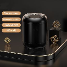 Home Small Portable Outdoor 3d Ring Audio (Option: Black-3000mAh)