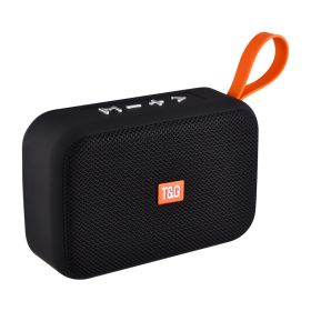 Sports Wireless Bluetooth Call Portable Audio Radio (Option: Black-USB)