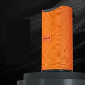 Home And Outdoor Large Volume Speaker With Card (Color: Orange)