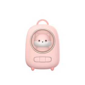 Bluetooth Mini Wireless Speaker Cartoon (Color: Pink)