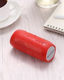 Bj-7 Portable Outdoor Sports Bluetooth Speaker (Color: Red)