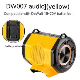 Bluetooth Speaker For Dr Mutian Dewei Mivoch Electric Tools (Option: DW007 speaker-TypeC)