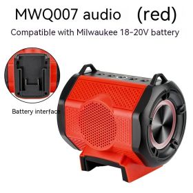 Bluetooth Speaker For Dr Mutian Dewei Mivoch Electric Tools (Option: MWQ007 speaker-TypeC)